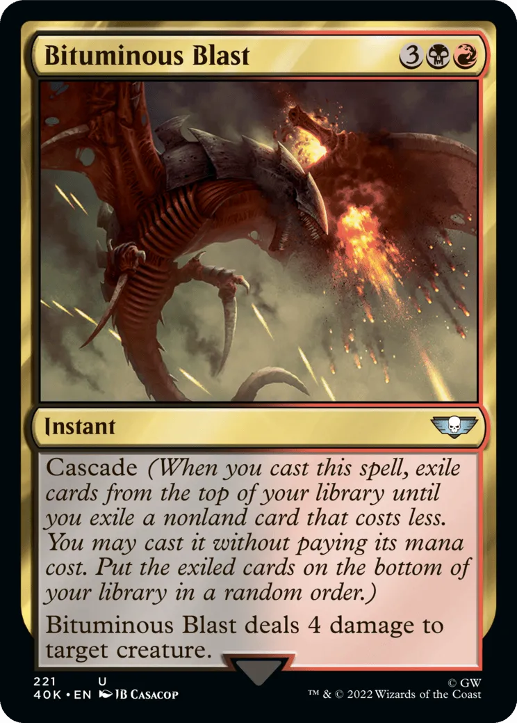 Bituminous Blast