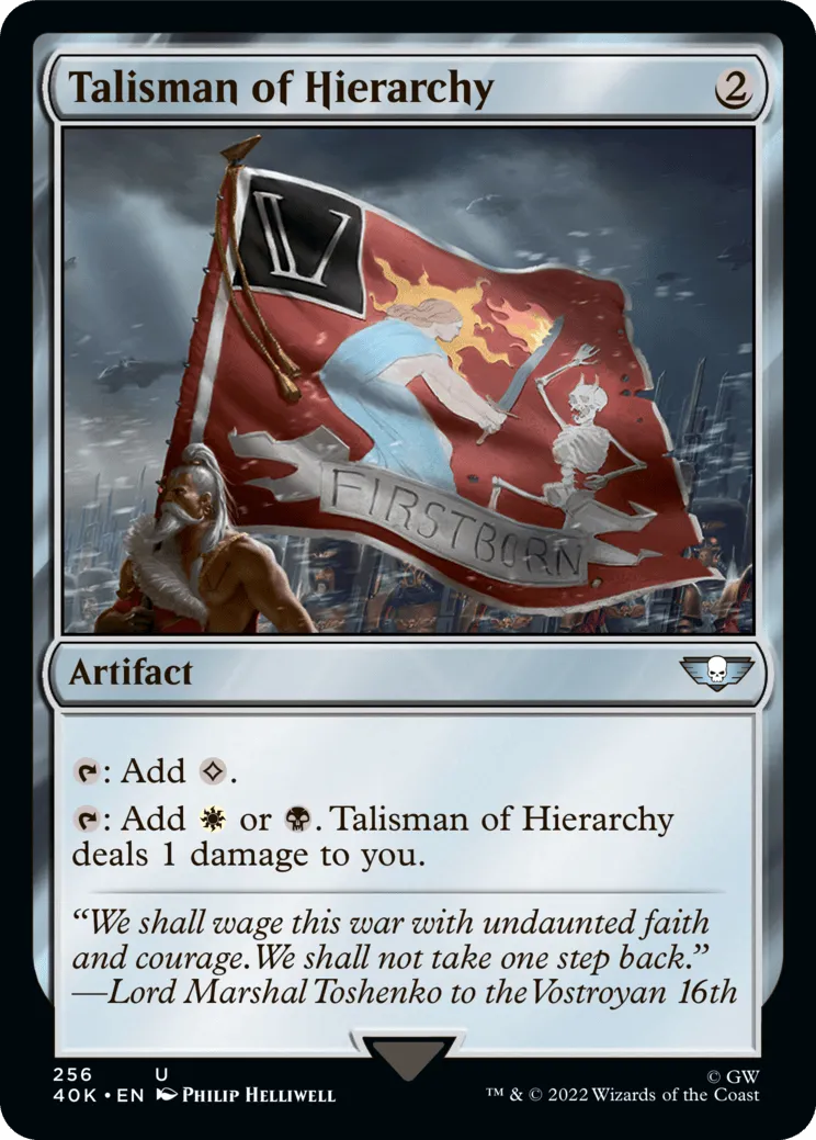 Talisman of Hierarchy