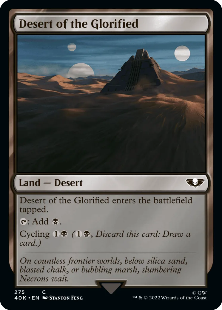 Desert of the Glorified