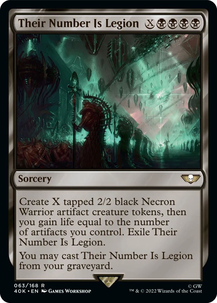 Their Number Is Legion