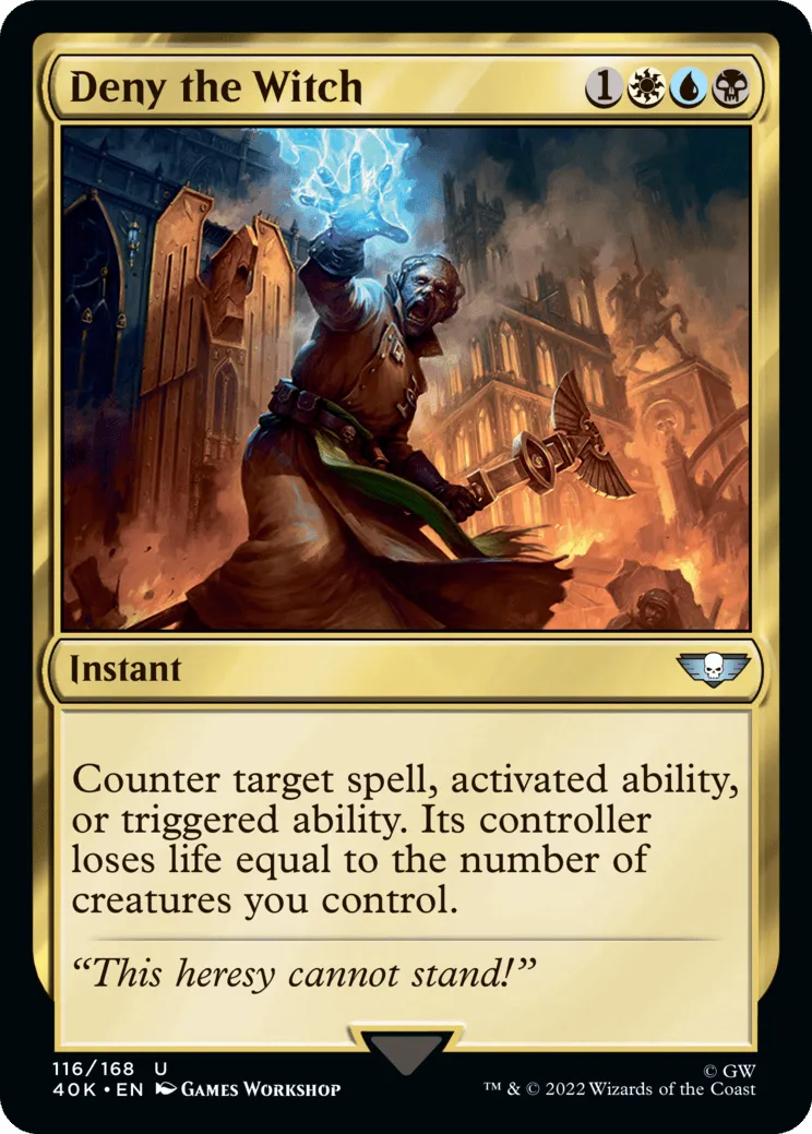 Deny the Witch