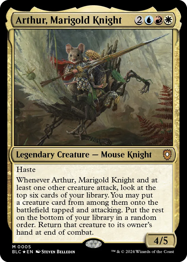 Arthur, Marigold Knight