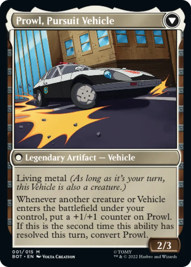 Prowl, Pursuit Vehicle