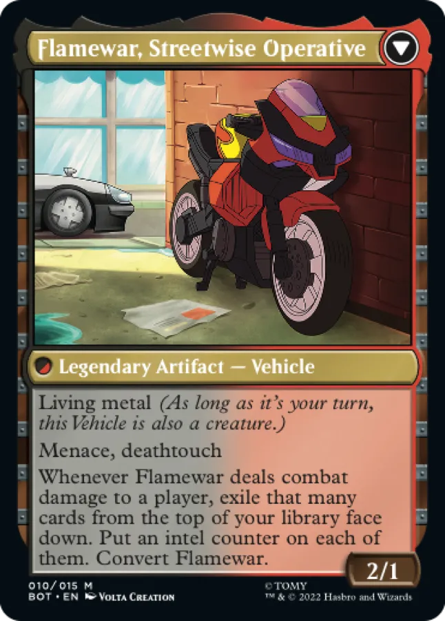 Flamewar, Streetwise Operative