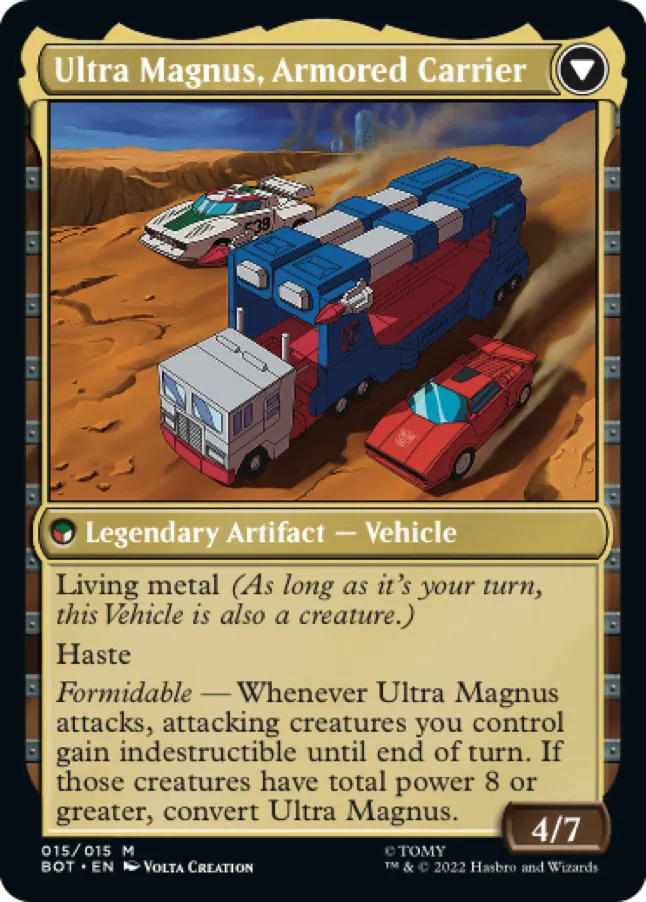 Ultra Magnus, Armored Carrier