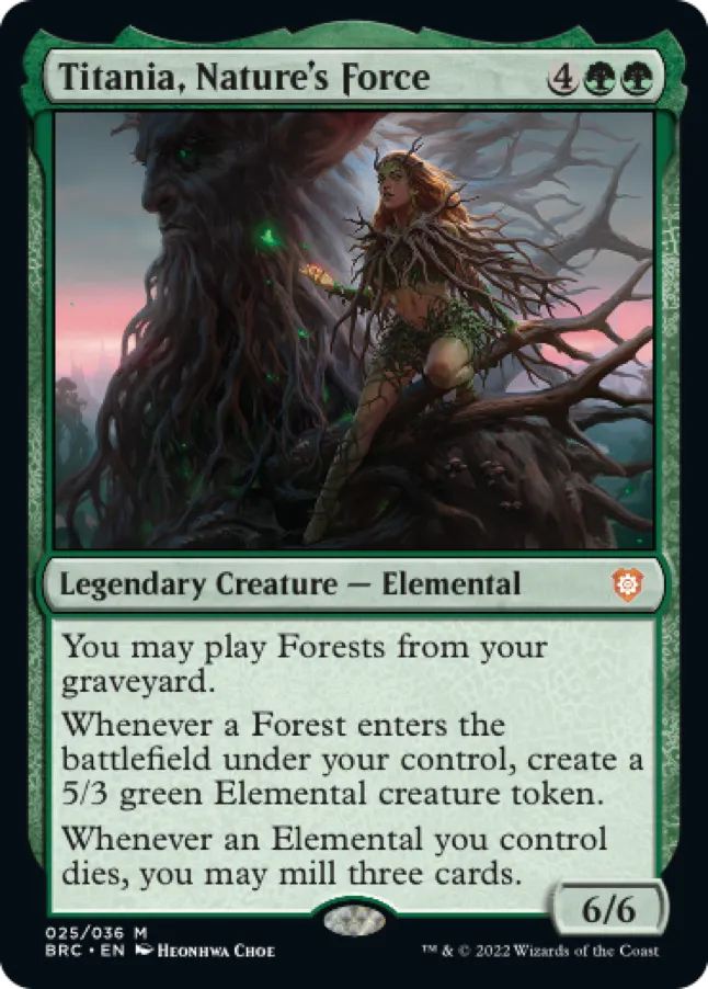 Titania, Nature's Force