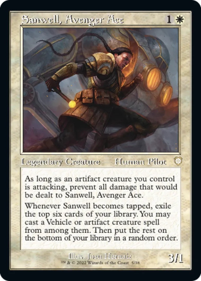 Sanwell, Avenger Ace