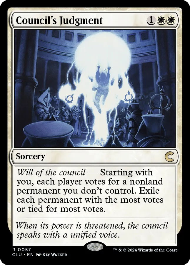 Council's Judgment
