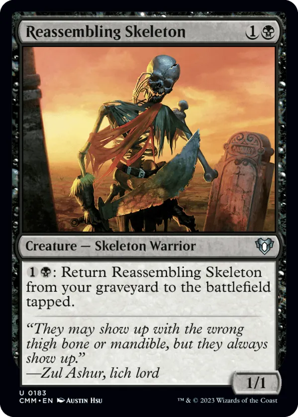 Reassembling Skeleton