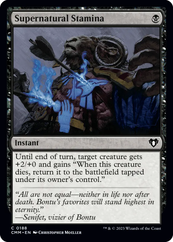 Supernatural Stamina