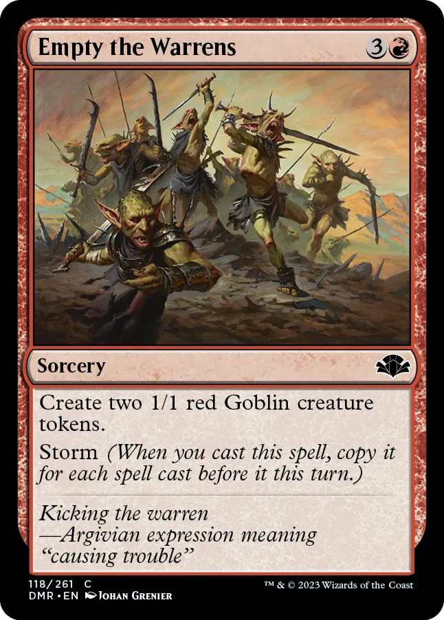 Empty the Warrens