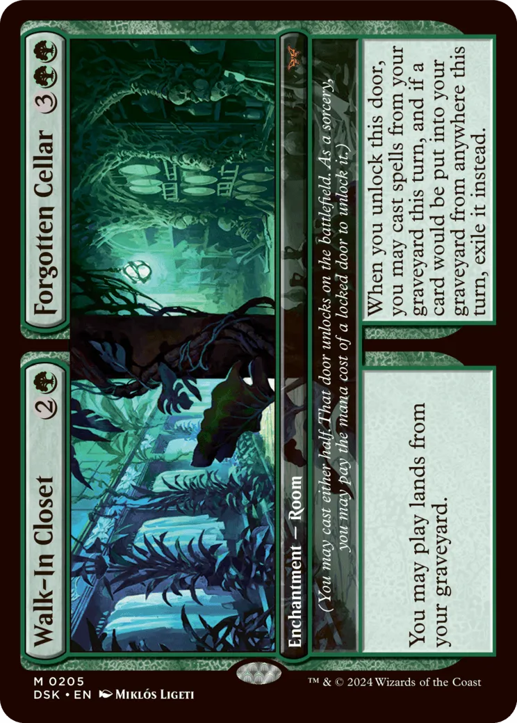 Walk-In Closet // Forgotten Cellar