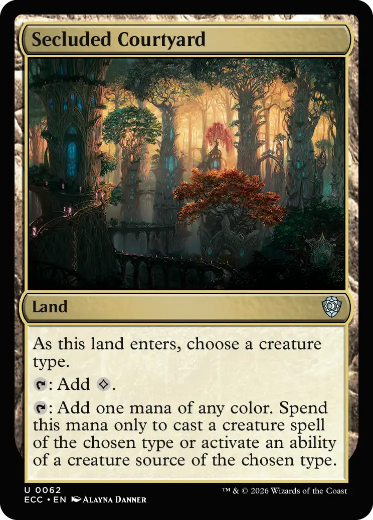 Secluded Courtyard