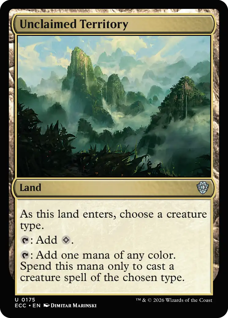 Unclaimed Territory
