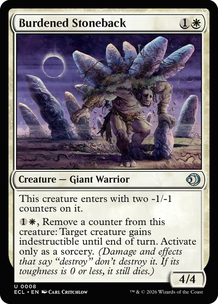 Burdened Stoneback