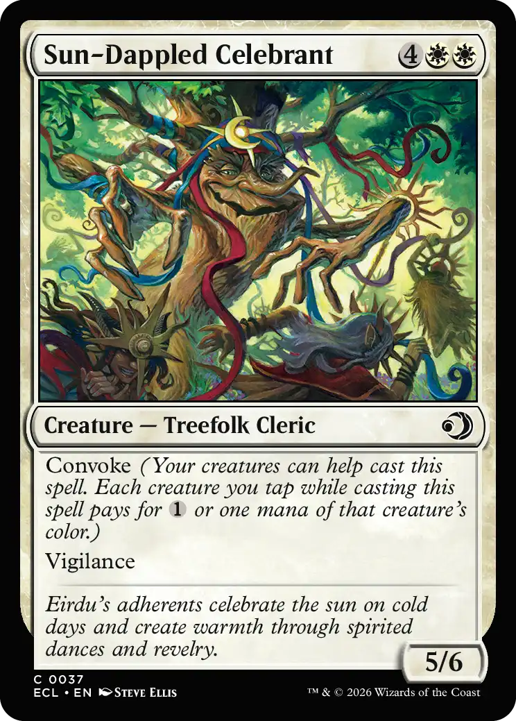 Sun-Dappled Celebrant
