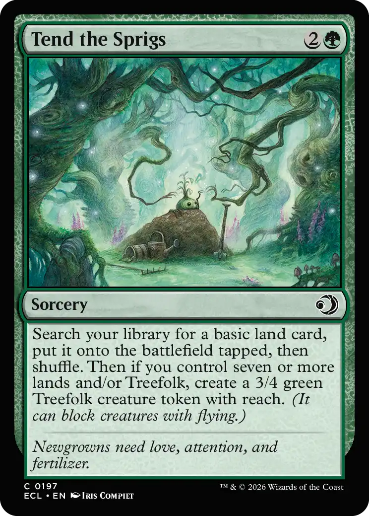 Tend the Sprigs