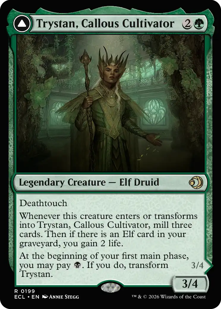 Trystan, Callous Cultivator
