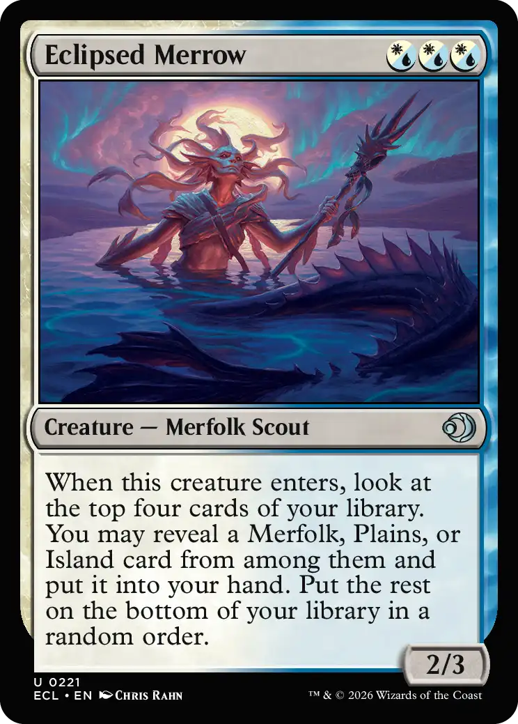 Eclipsed Merrow