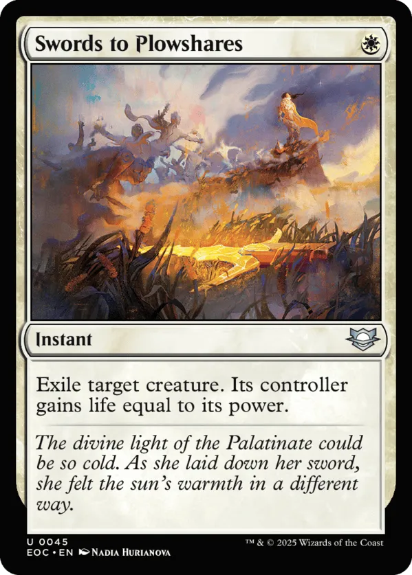 Swords to Plowshares