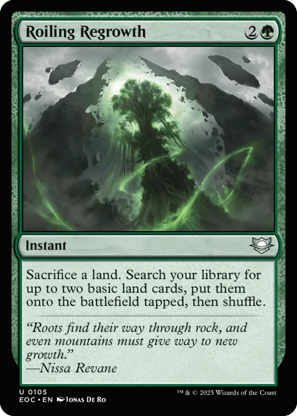Roiling Regrowth
