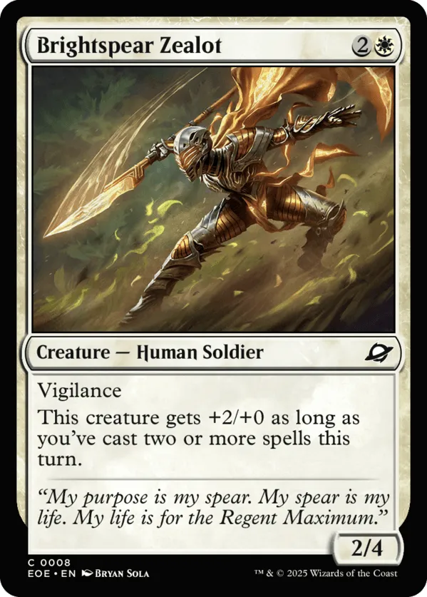 Brightspear Zealot