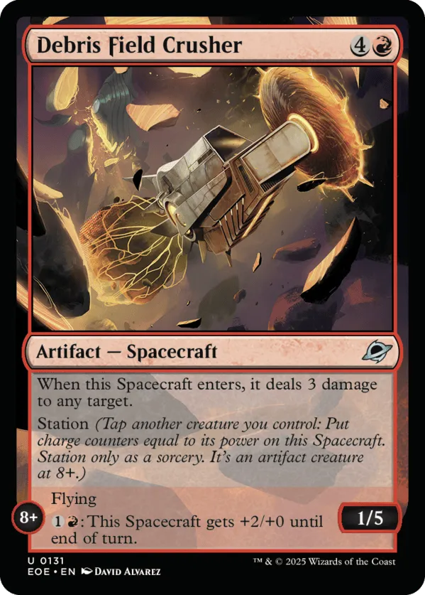 Debris Field Crusher