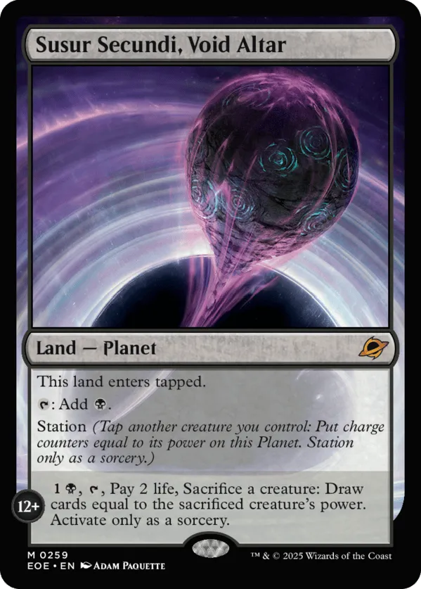 Susur Secundi, Void Altar