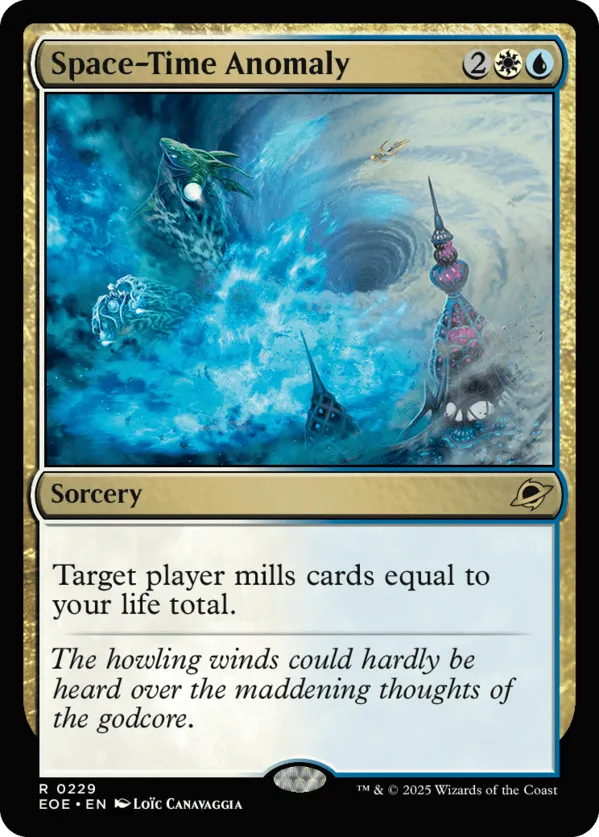 Space-Time Anomaly