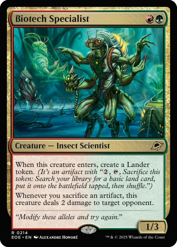 Biotech Specialist