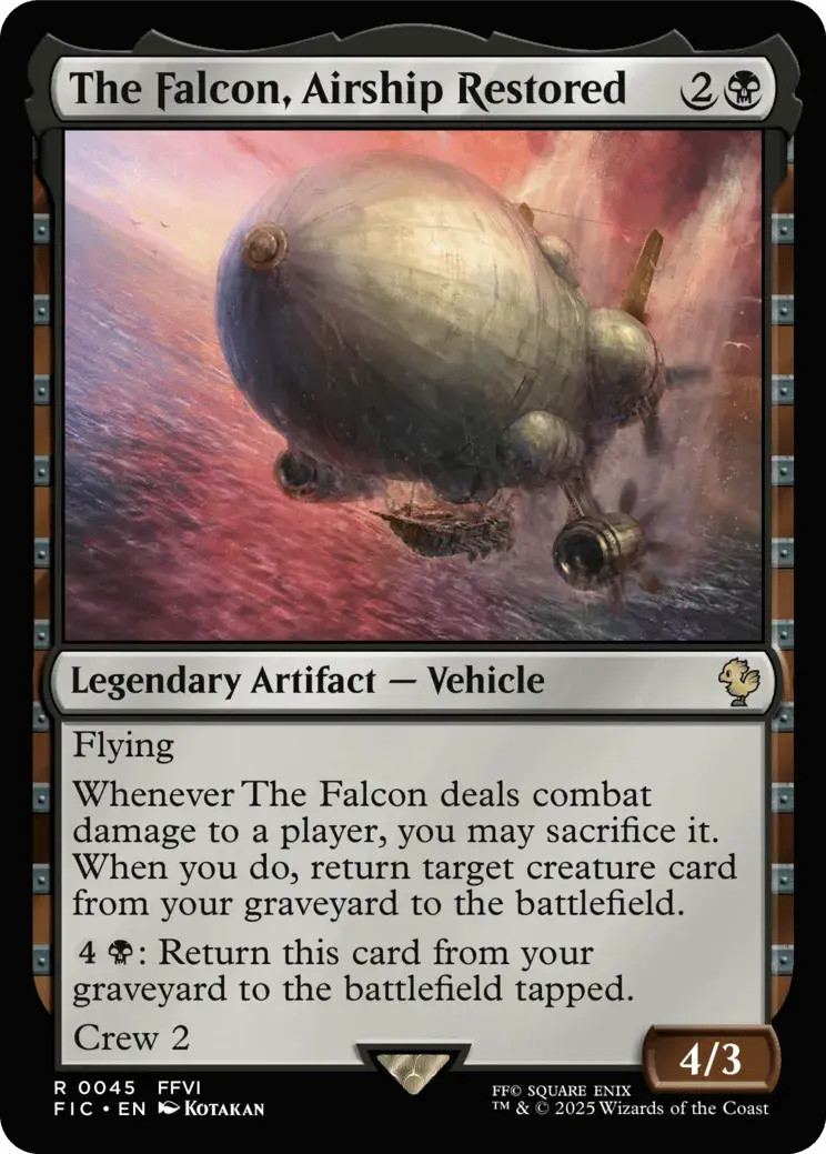 The Falcon, Airship Restored