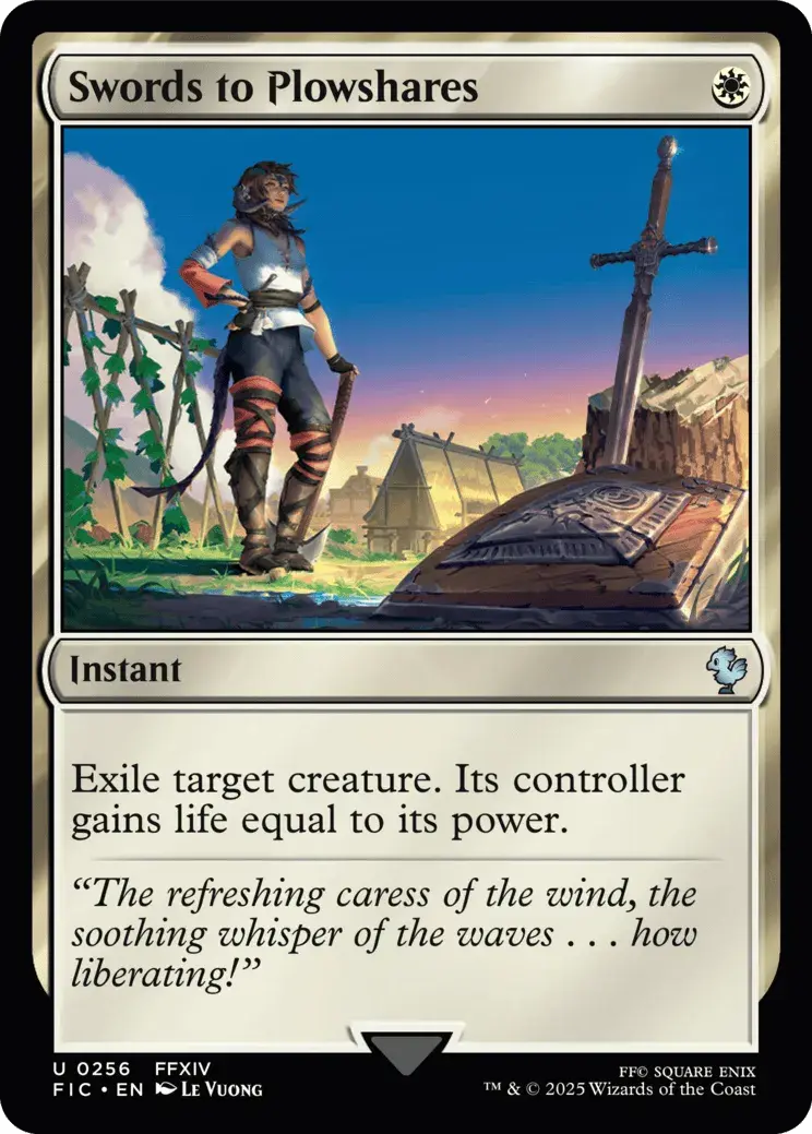 Swords to Plowshares