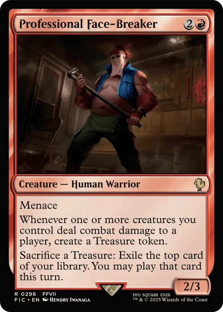 Professional Face-Breaker