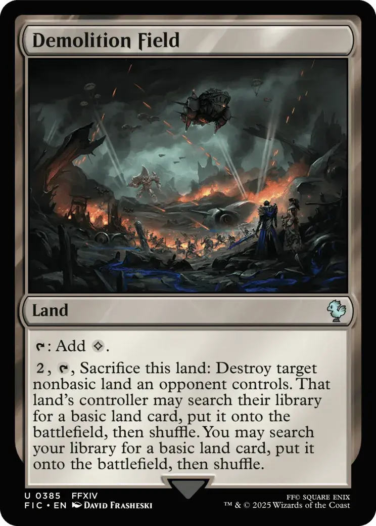 Demolition Field
