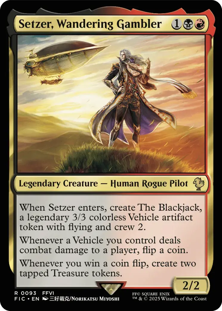 Setzer, Wandering Gambler