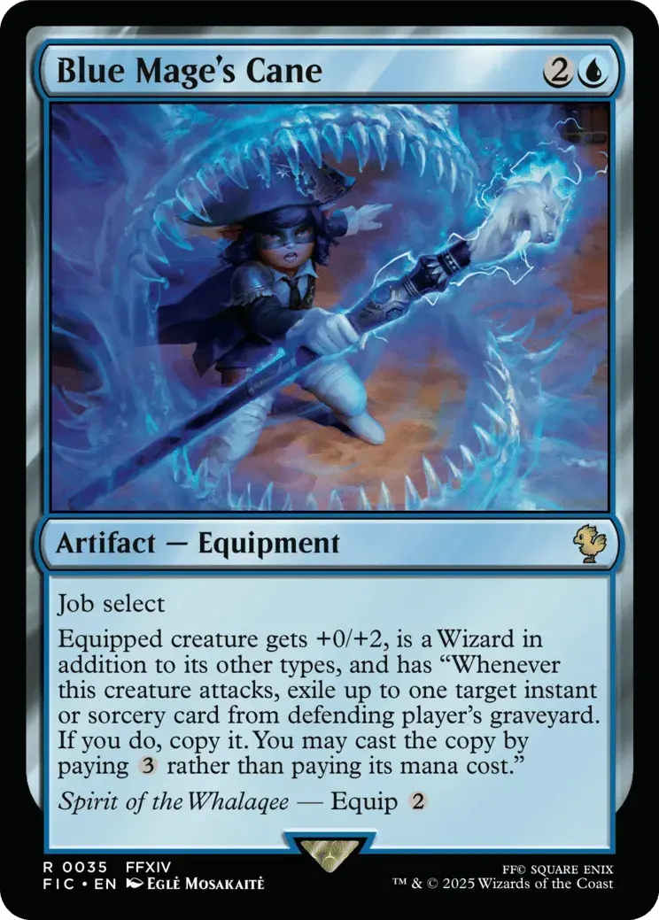 Blue Mage's Cane