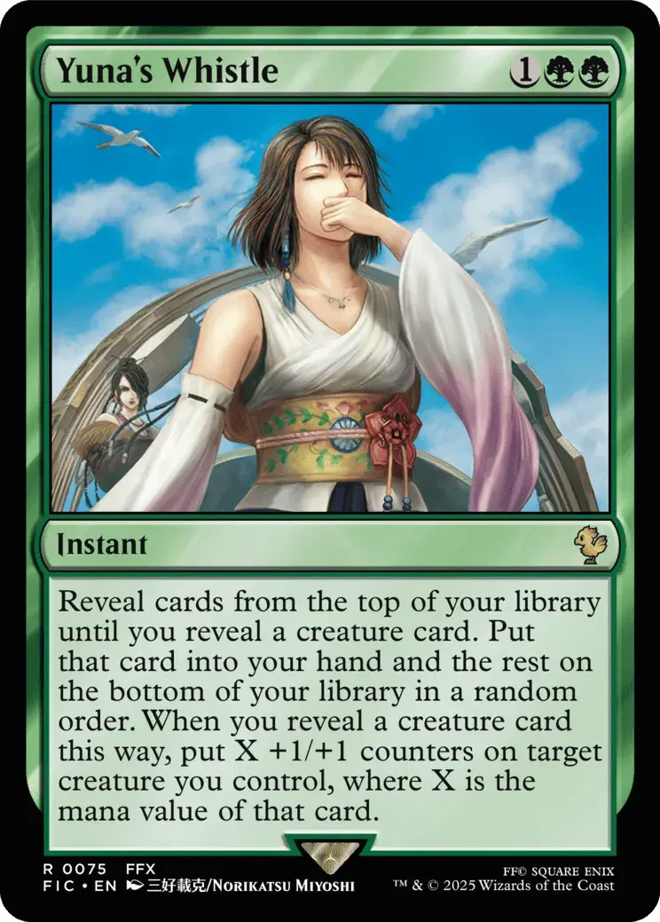 Yuna's Whistle