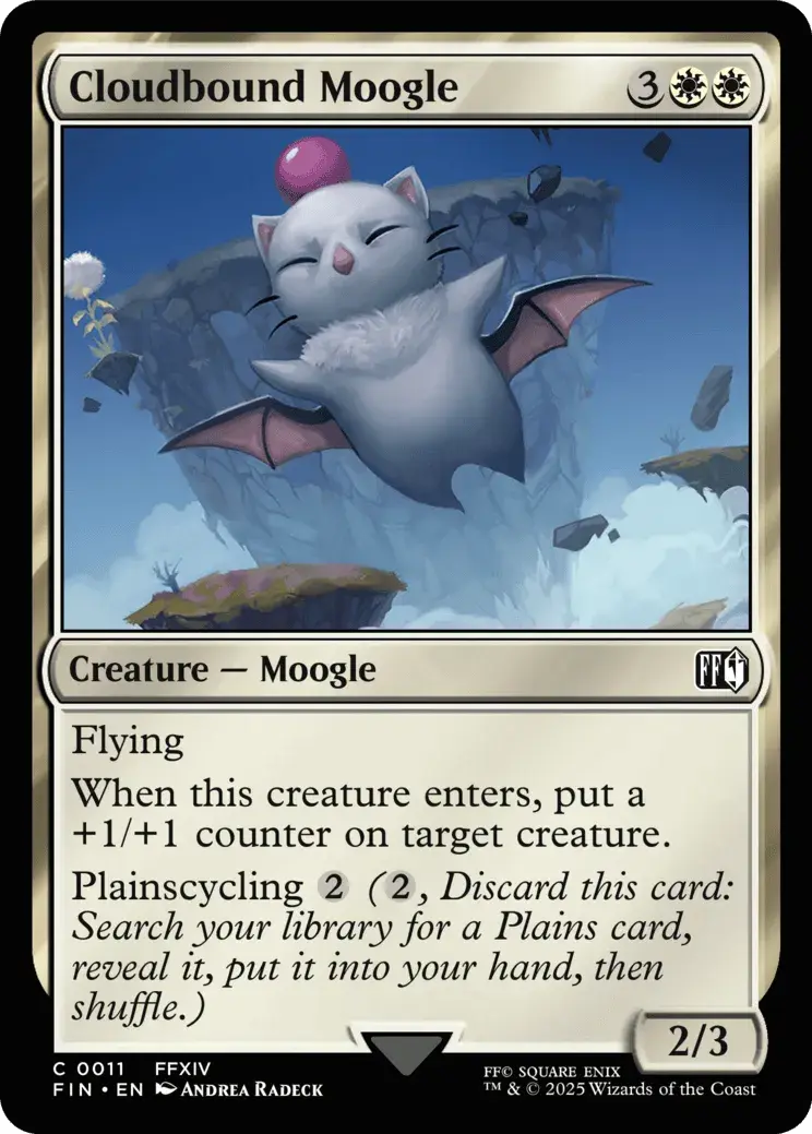 Cloudbound Moogle