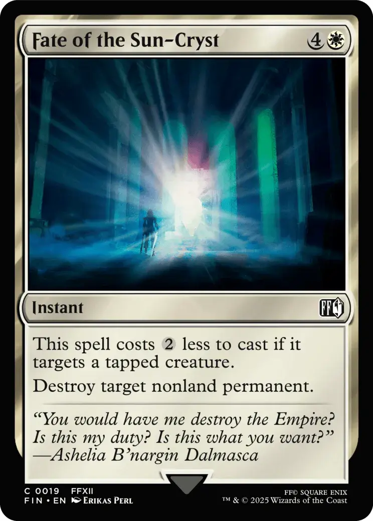 Fate of the Sun-Cryst