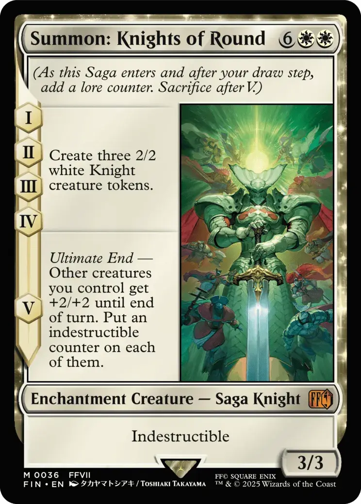 Summon: Knights of Round