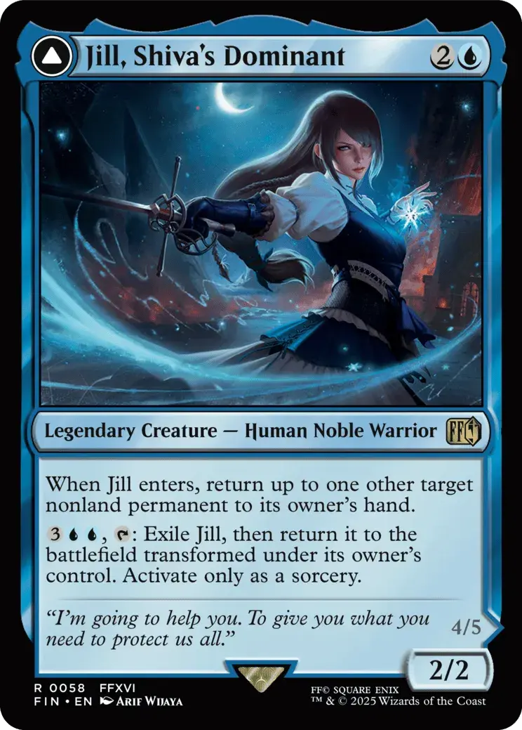 Jill, Shiva's Dominant