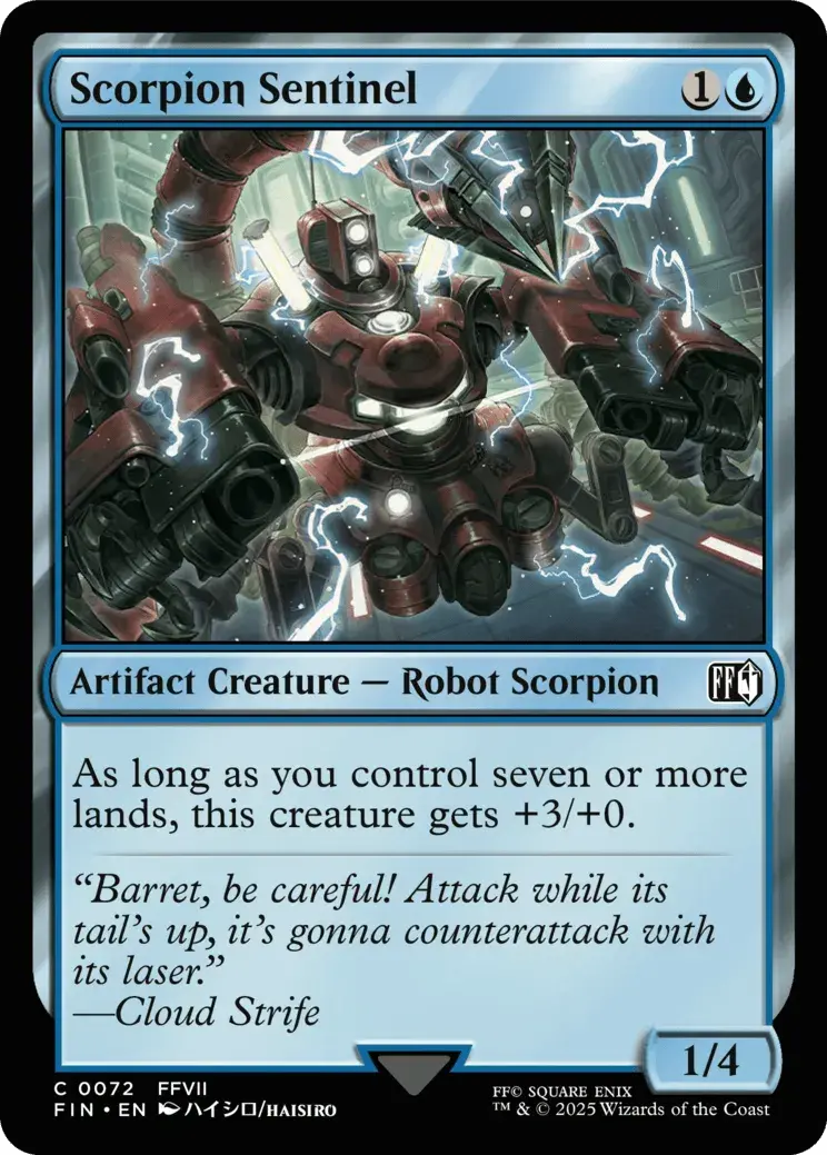 Scorpion Sentinel