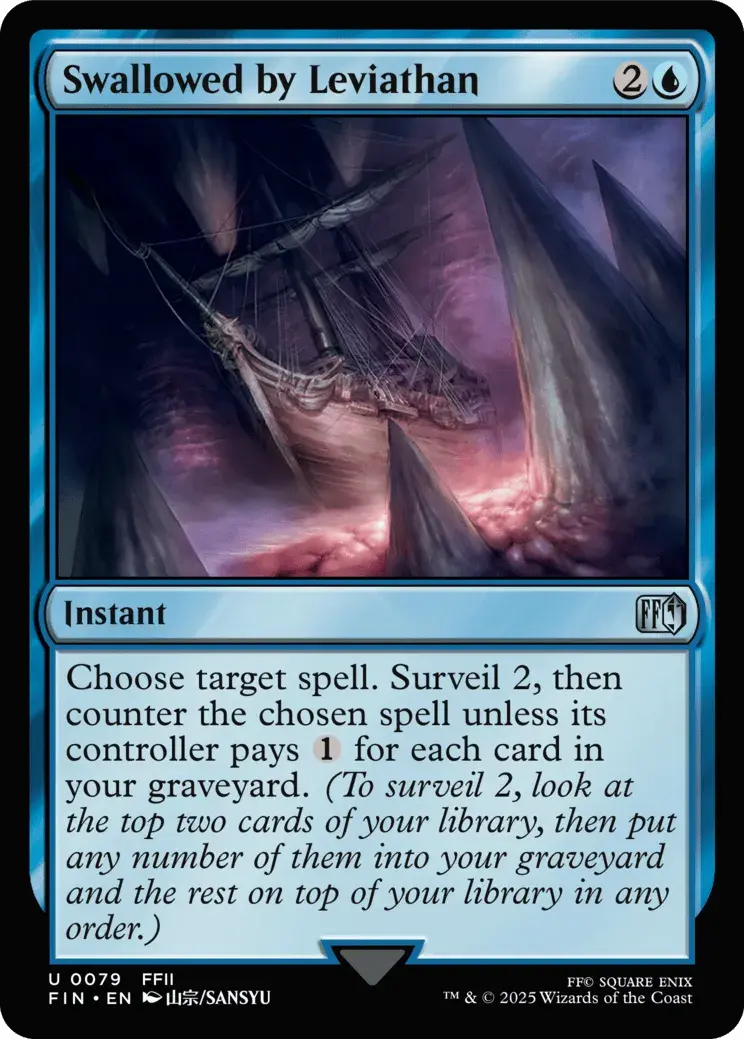 Swallowed by Leviathan