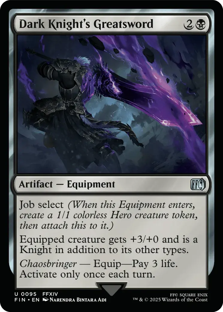 Dark Knight's Greatsword
