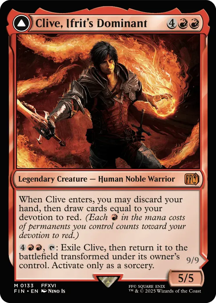 Clive, Ifrit's Dominant