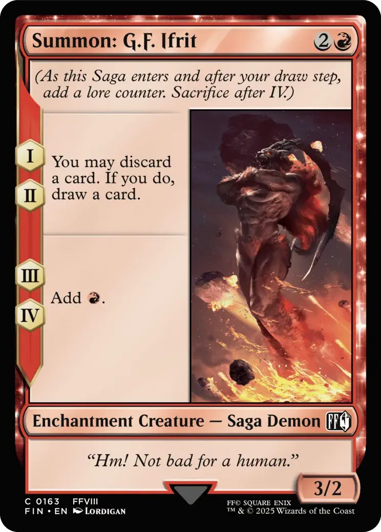 Summon: G.F. Ifrit