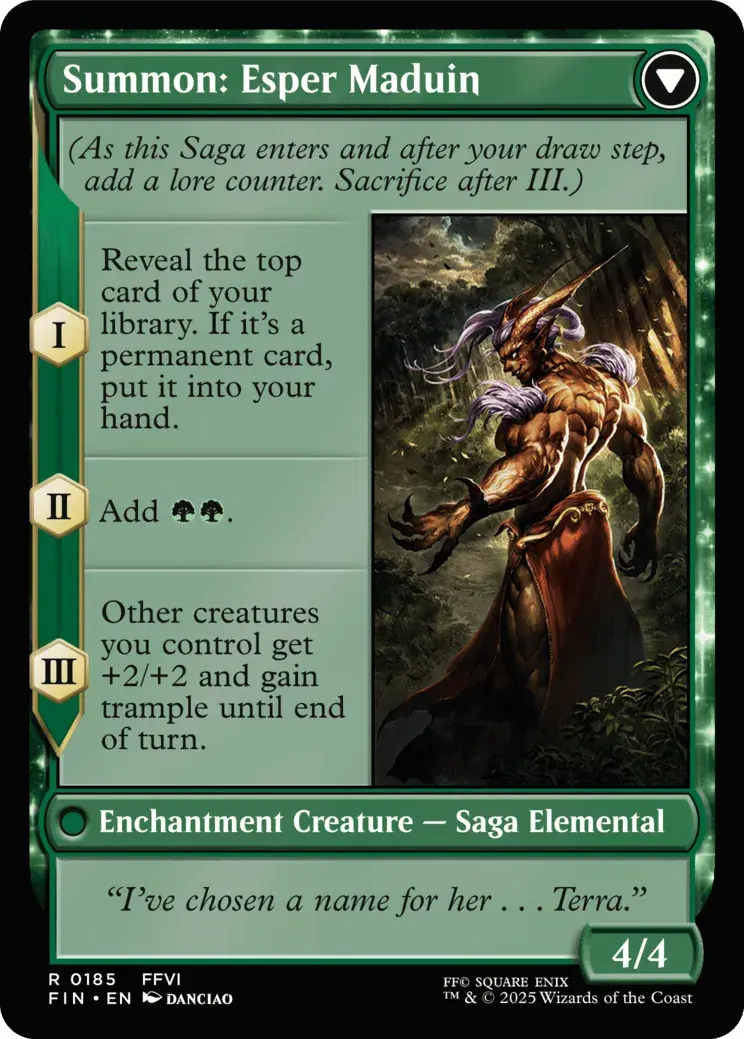 Summon: Esper Maduin
