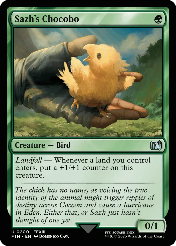 Sazh's Chocobo