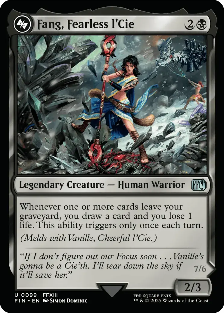 Fang, Fearless l'Cie