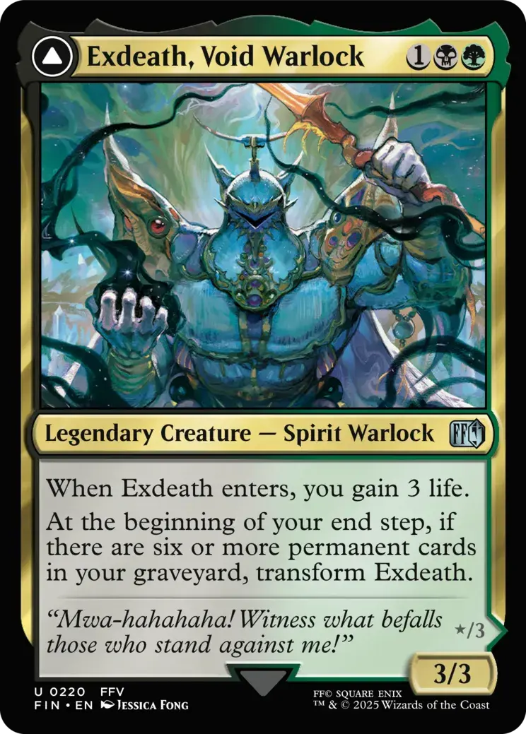 Exdeath, Void Warlock